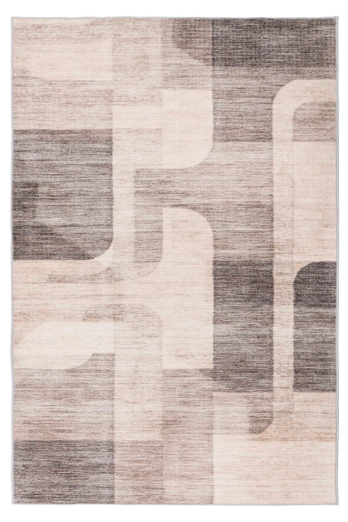 FLACHWEBETEPPICH 120/170 cm Taupe rechteckig  - Taupe, Basics, Textil (120/170cm) - Kayoom