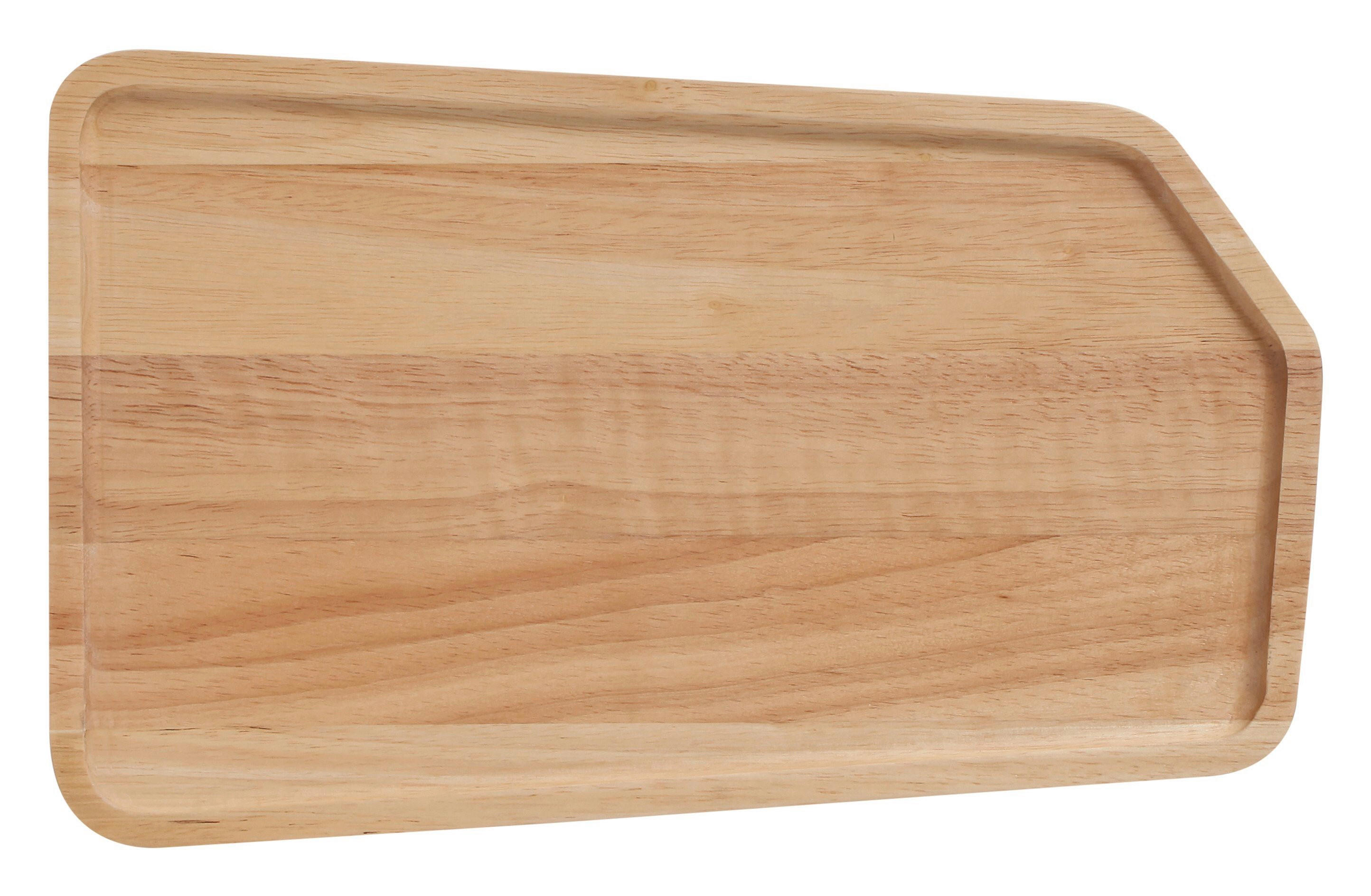 SERVIERBRETT Holz  - Hellbraun, Basics, Holz (35cm) - Stanley Rogers
