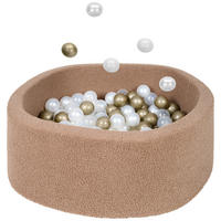BAZEN S LOPTICAMA   - boje sedefa/cappuccino, Basics, tekstil/plastika (90/30cm) - My Baby Lou