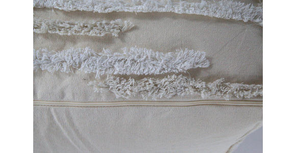 HOCKER in Textil Beige  - Beige, Design, Textil (45/45/45cm) - Xora