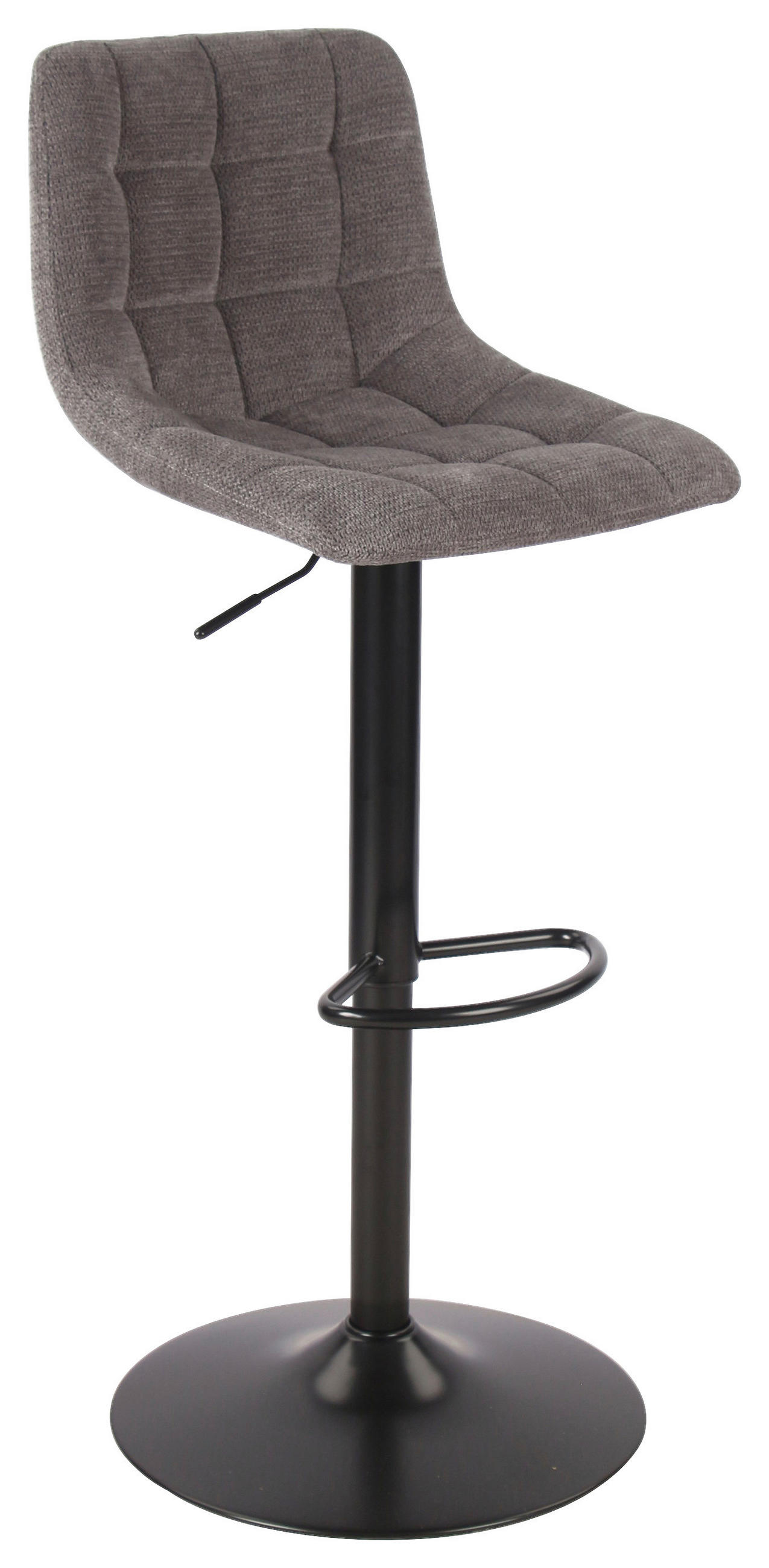 Barhocker Höhenverstellbar Bretone Dunkelgrau