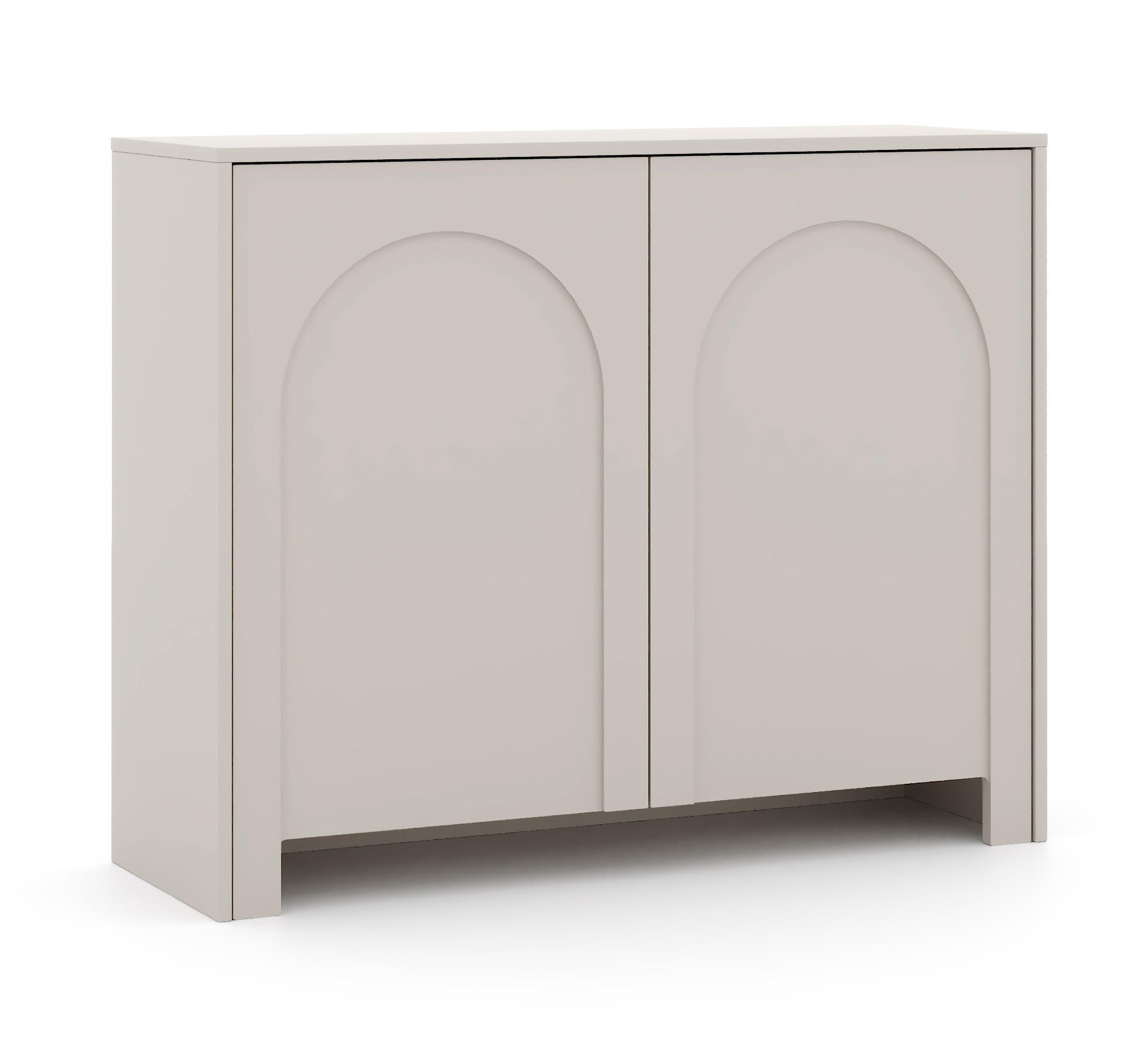 KOMMODE Arco  in 103,5/83/35 cm  - Kaschmir, Design, Holzwerkstoff (103,5/83/35cm) - Boxxx