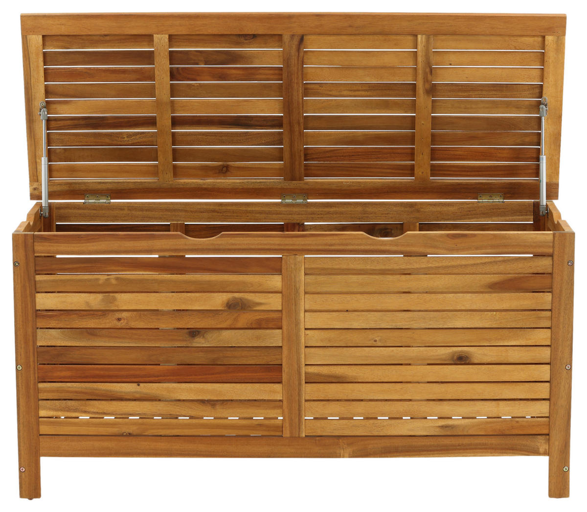 KISSENBOX 130/64.5/48 cm  - Akaziefarben, KONVENTIONELL, Holz (130/64.5/48cm) - Gardenson