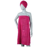 FROTTIERSET WELLNESS DREAMS Dunkelrot 2-teilig  - Dunkelrot, Basics, Textil (80/140cm) - Vossen