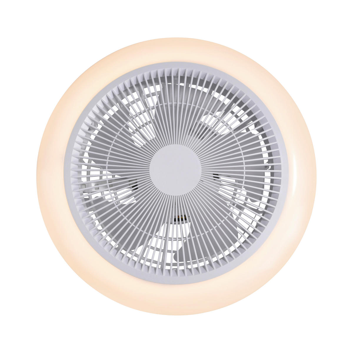DECKENVENTILATOR - Weiß, Basics, Kunststoff (46/46/14cm)