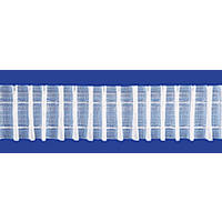 BLEISTIFTFALTE  - Klar, Basics, Textil (5cm)