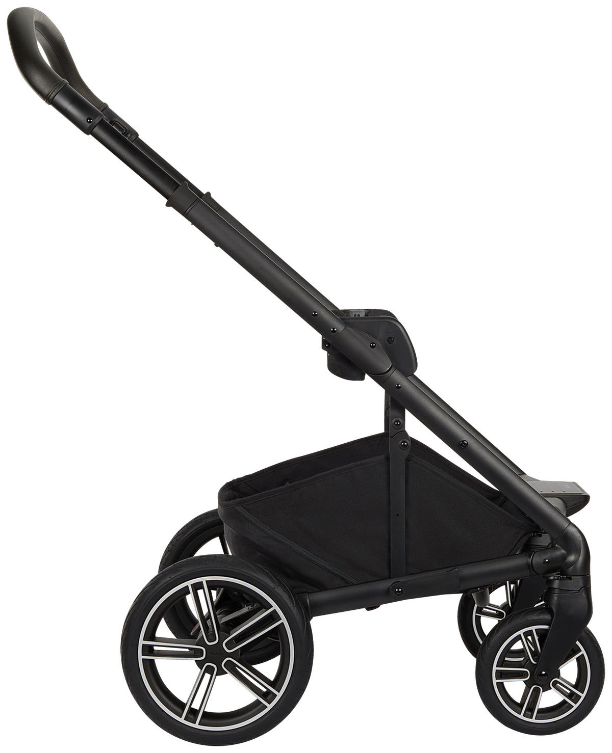 KOMBIKINDERWAGEN Mixx Next  - Schwarz/Grau, Basics, Metall (60/110/82cm) - Nuna