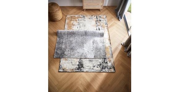 VINTAGE-TEPPICH 160/230 cm Bari Grau  - Grau, Design, Textil (160/230cm) - Novel