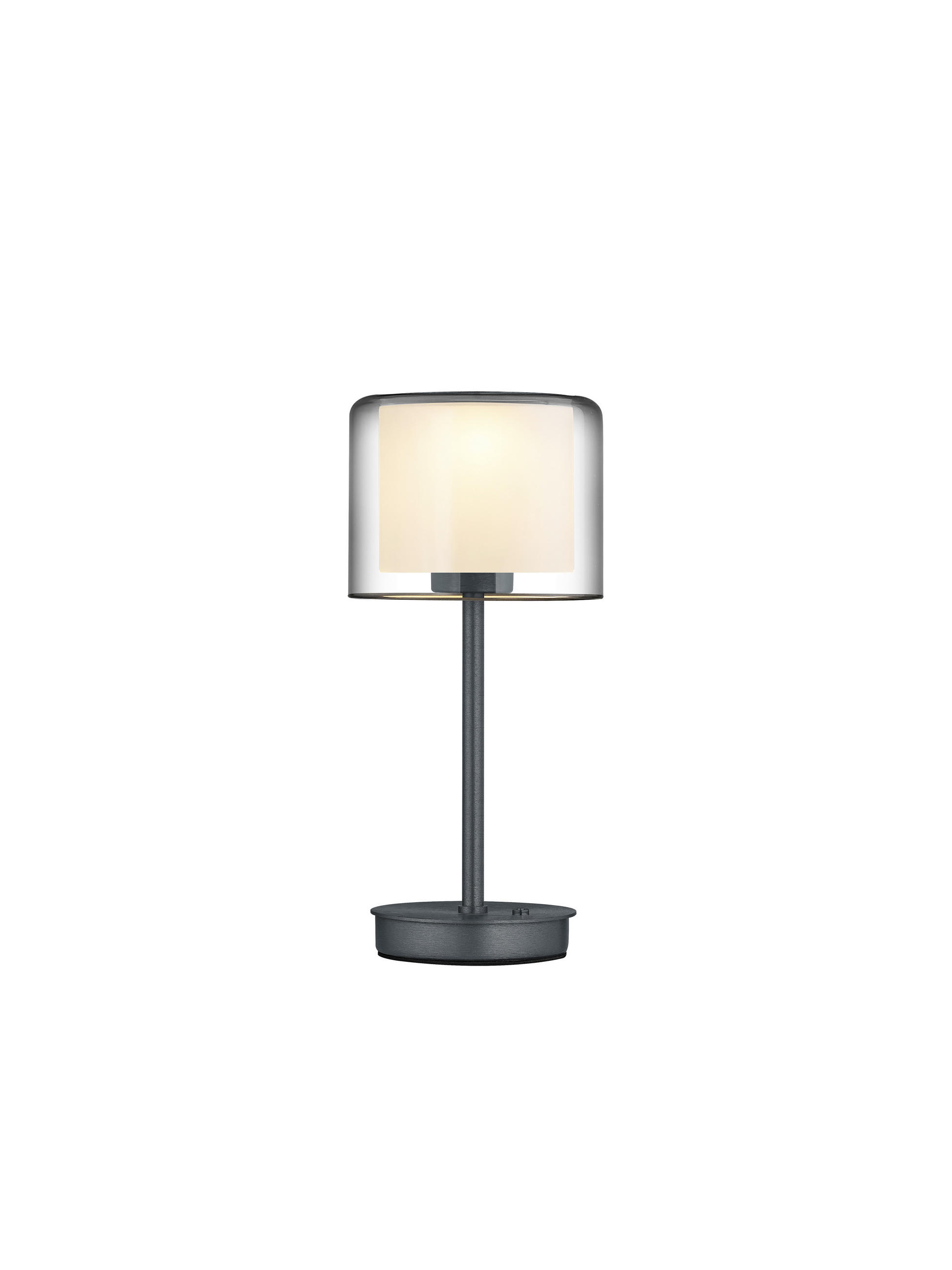 LED-TISCHLEUCHTE 15.6/34 cm   - Anthrazit, Design, Metall (15.6/34cm) - elements by BANKAMP