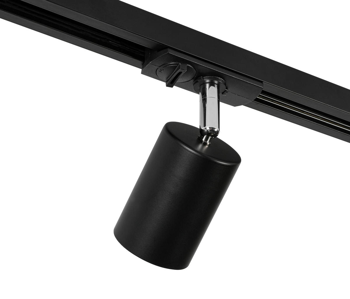 DECKENLEUCHTE 262 cm   - Schwarz, Trend, Kunststoff/Metall (262cm) - Novel