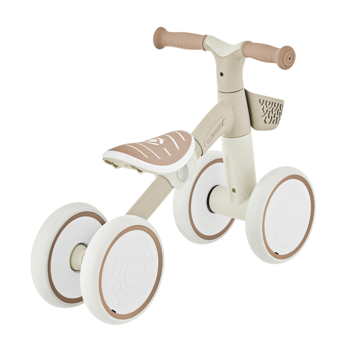 LAUFRAD LEARNING BIKE ECO  - Taupe, Basics, Kunststoff (57.9/22.7/42.1cm) - GLOBBER