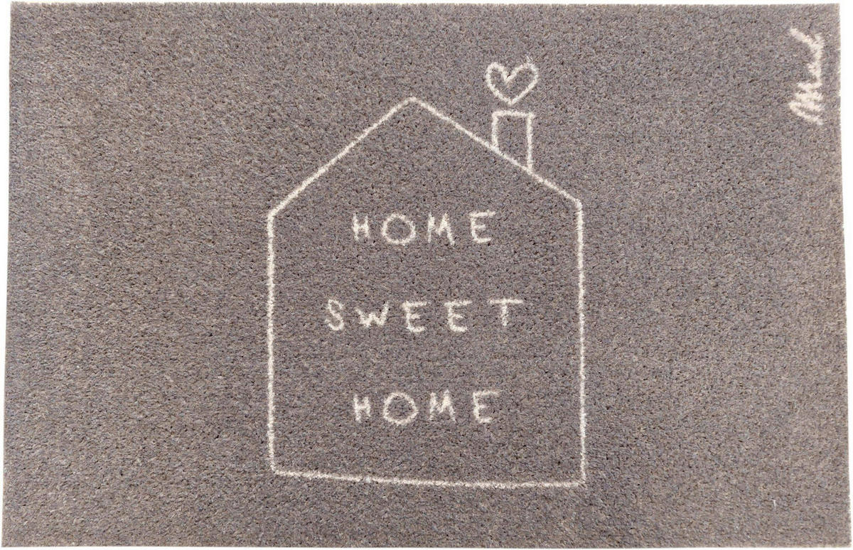 FUßMATTE 50/75 cm Scraper  - Grau, Trend, Kunststoff (50/75cm) - madaboutmats