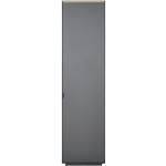 GARDEROBENSCHRANK  in 50/200/40 cm  - Anthrazit/Schwarz, Design, Holzwerkstoff/Metall (50/200/40cm) - Dieter Knoll