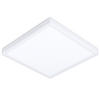 BADEZIMMER-DECKENLEUCHTE Fueva 5 28,5/28,5/3 cm   - Weiß, KONVENTIONELL, Kunststoff/Metall (28,5/28,5/3cm) - Eglo