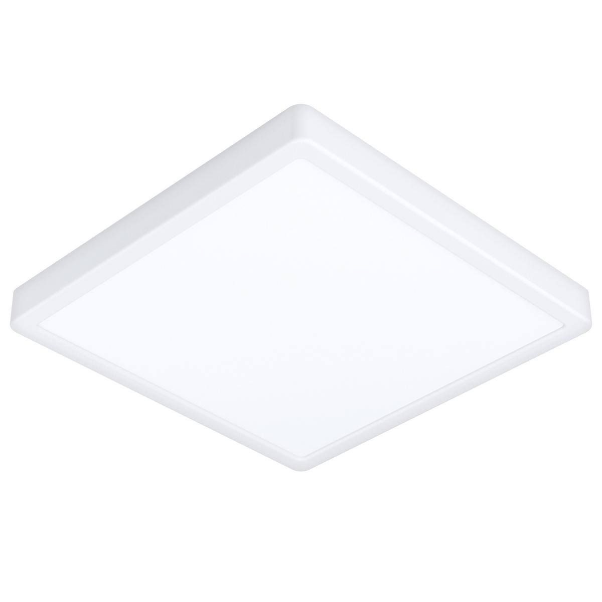 BADEZIMMER-DECKENLEUCHTE    28,5/28,5/3 cm  - Weiss, Konventionell, Kunststoff/Metall (28,5/28,5/3cm) - Eglo