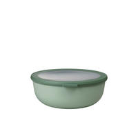 VORRATSDOSE CIRQULA 2,250 L  - Transparent/Salbeigrün, KONVENTIONELL, Kunststoff (24/9/23cm) - Mepal