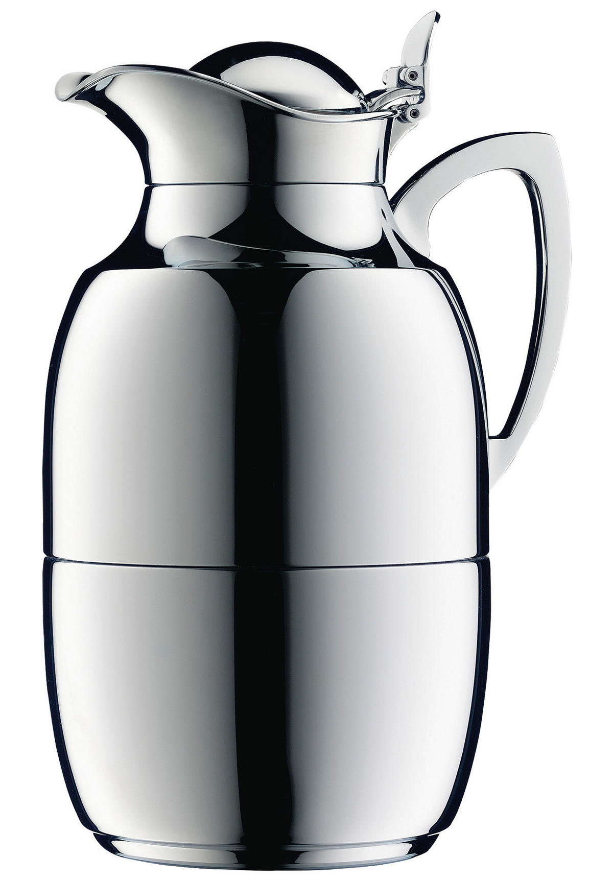 ISOLIERKANNE JUWEL 1,0 L  - Silberfarben, Design, Metall (1,0l) - Alfi