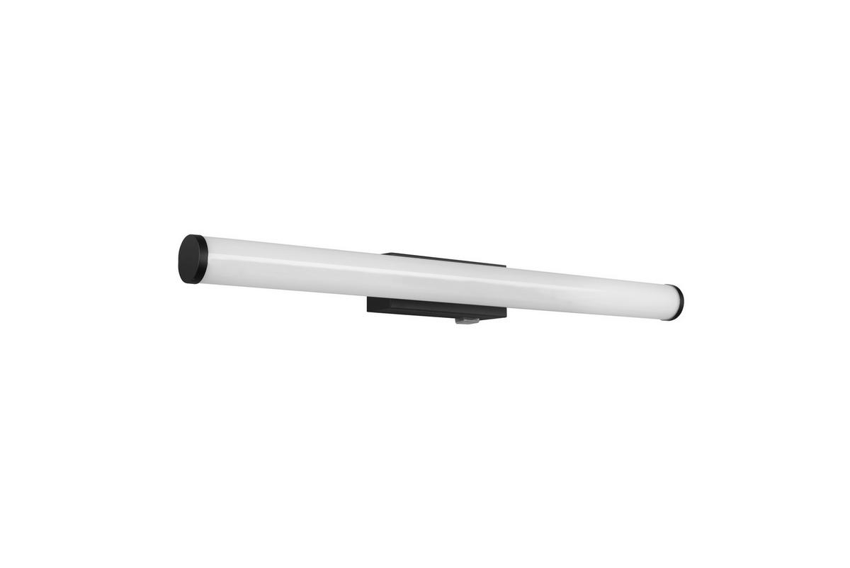 BADEZIMMER-WANDLEUCHTE Mattimo 60/5,5 cm   - Schwarz/Weiß, Basics, Kunststoff/Metall (60/5,5cm) - Trio Leuchten