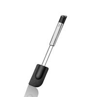 KUHINJSKA ŠPATULA - boja nerđajućeg čelika/crna, Osnovno, metal/plastika (28,6/4,9/2cm) - Gefu