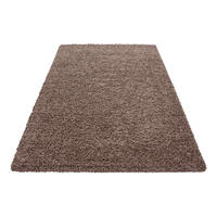 HOCHFLORTEPPICH 60/110 cm Life 1500  - Hellbraun, KONVENTIONELL, Textil (60/110cm) - Novel