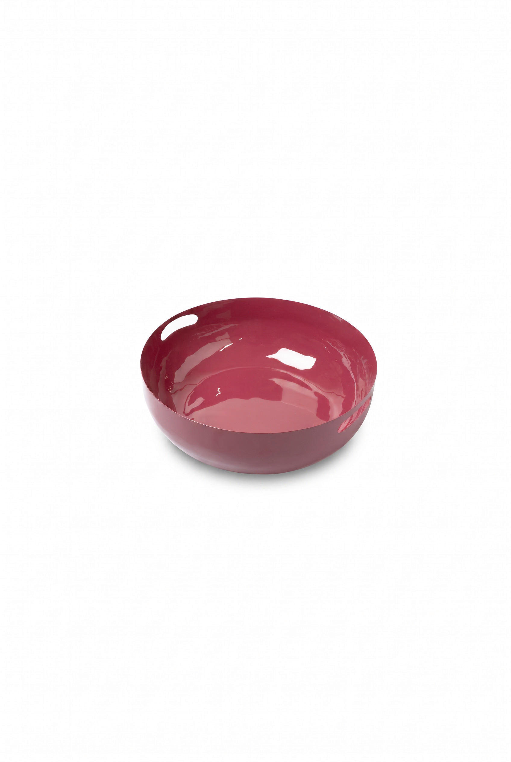 DEKOSCHALE - Dunkelrot, Basics, Metall (30/12.5cm) - FYNCH-HATTON