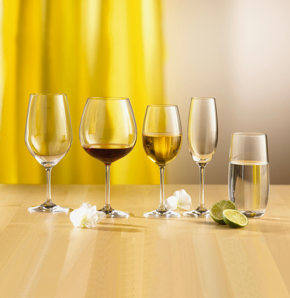 GLÄSERSET  - Klar, Basics, Glas (570ml) - Novel