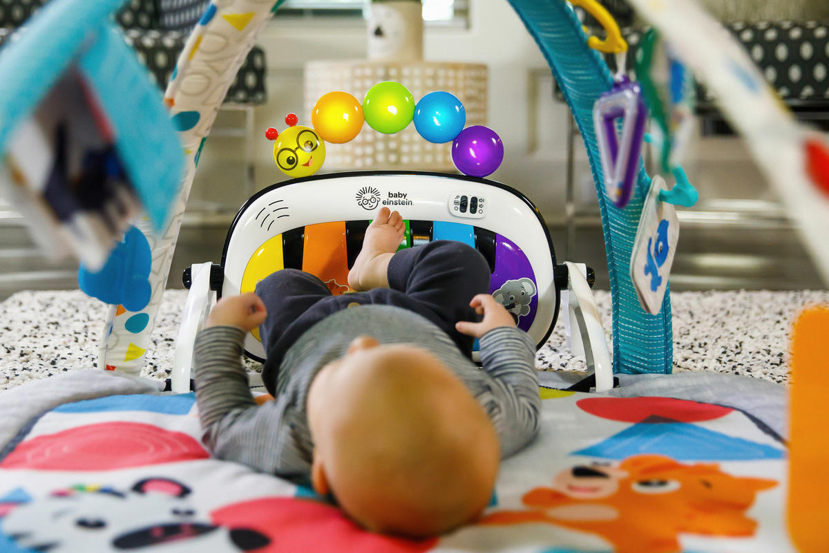 BABYGYM  - multicolor, Basics, metall/textil (86,4/68,6/45,7cm)
