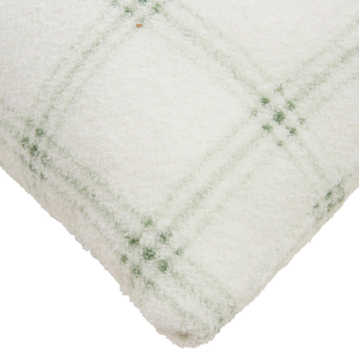 KISSENHÜLLE 48/48 cm  - Weiß/Grün, KONVENTIONELL, Textil (48/48cm) - X-Mas