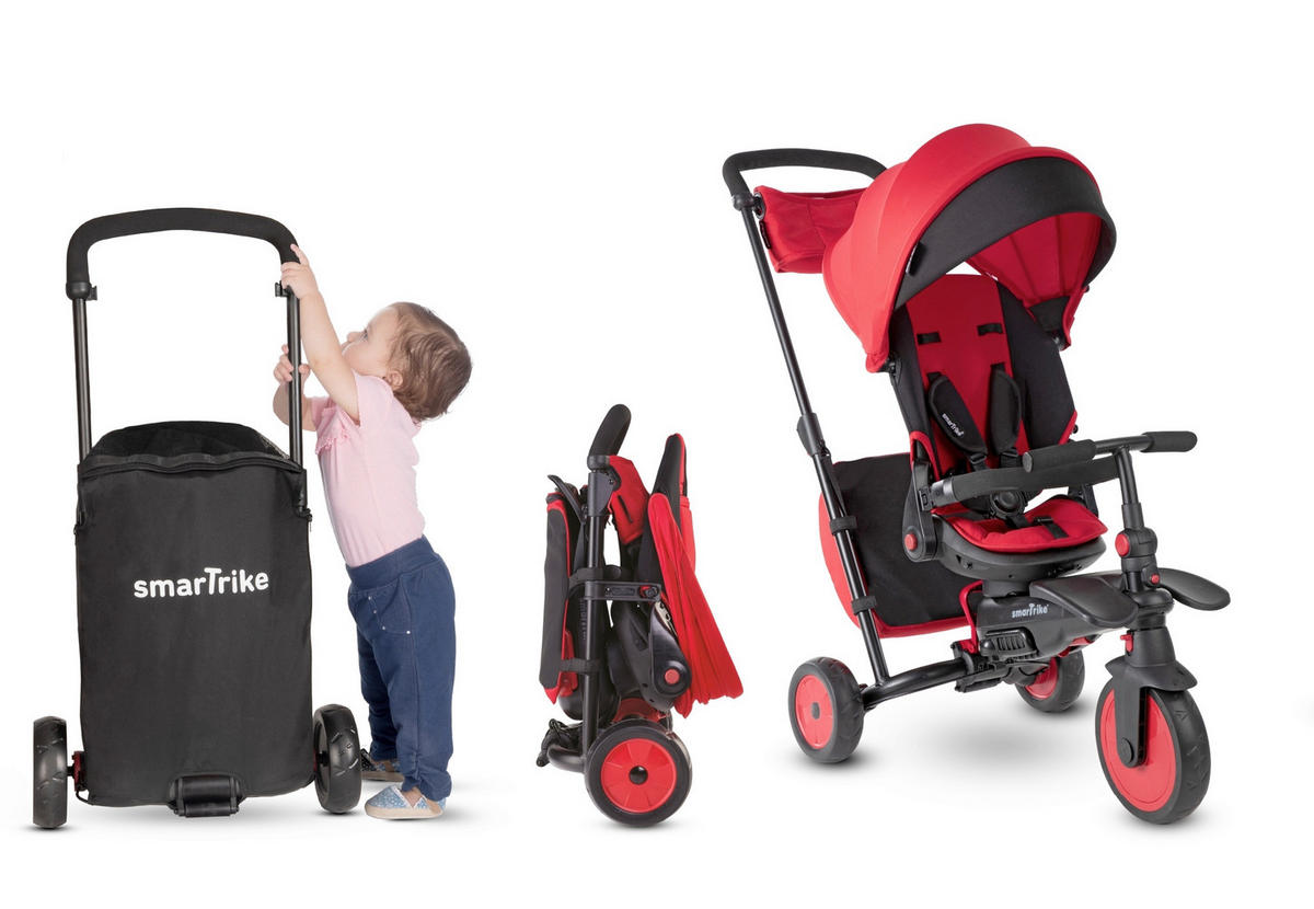 DREIRAD - Rot, Basics, Metall (48/96/102cm)