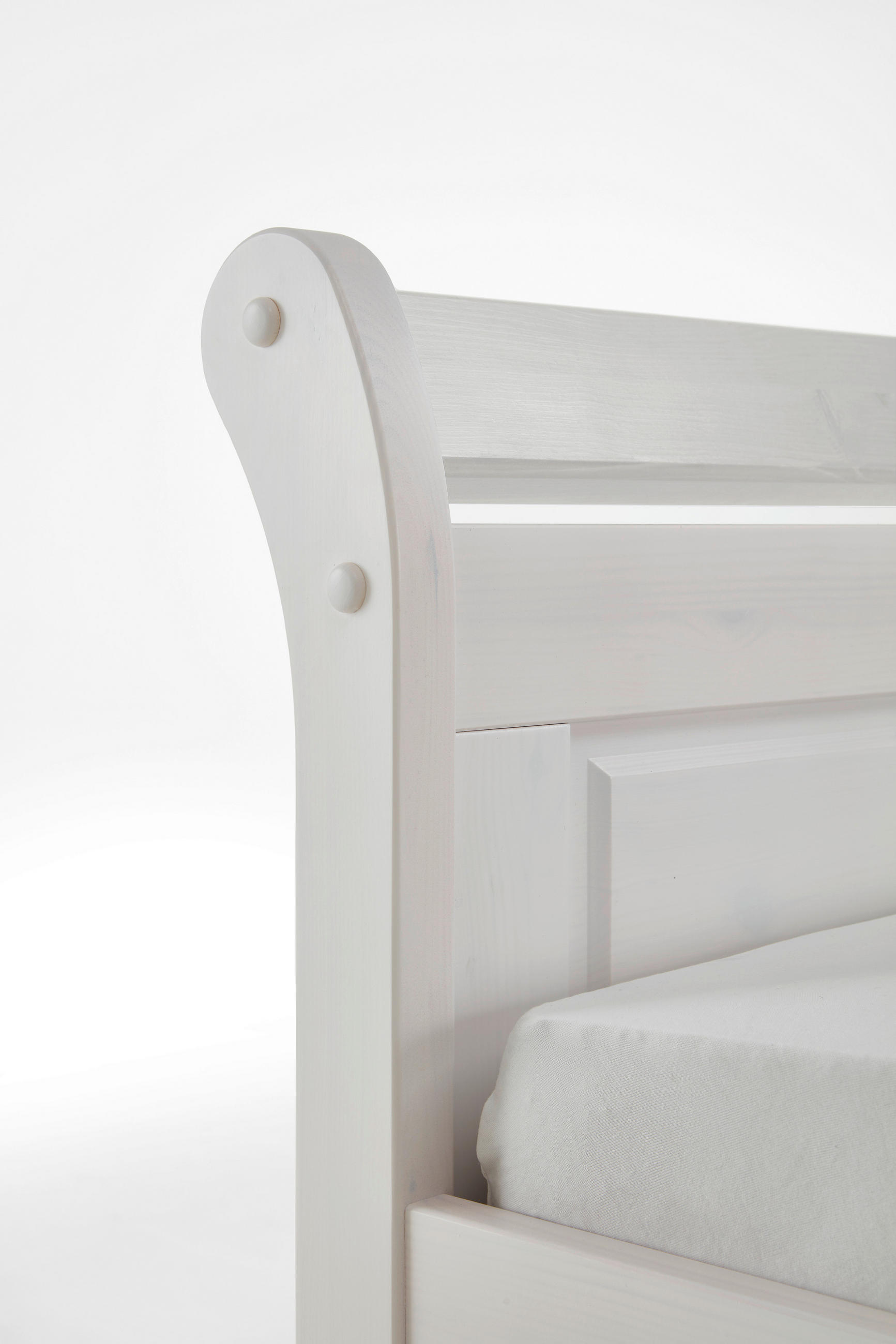 Thumbnail - Boxxx Bett, Weiß, Holz, Kiefer, massiv, 180x200 cm, Schlafzimmer, Betten, Doppelbetten