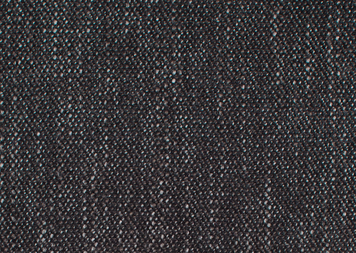 ECKSOFA in Flachgewebe Grau  - Schwarz/Grau, Design, Textil/Metall (207/296cm) - Dieter Knoll
