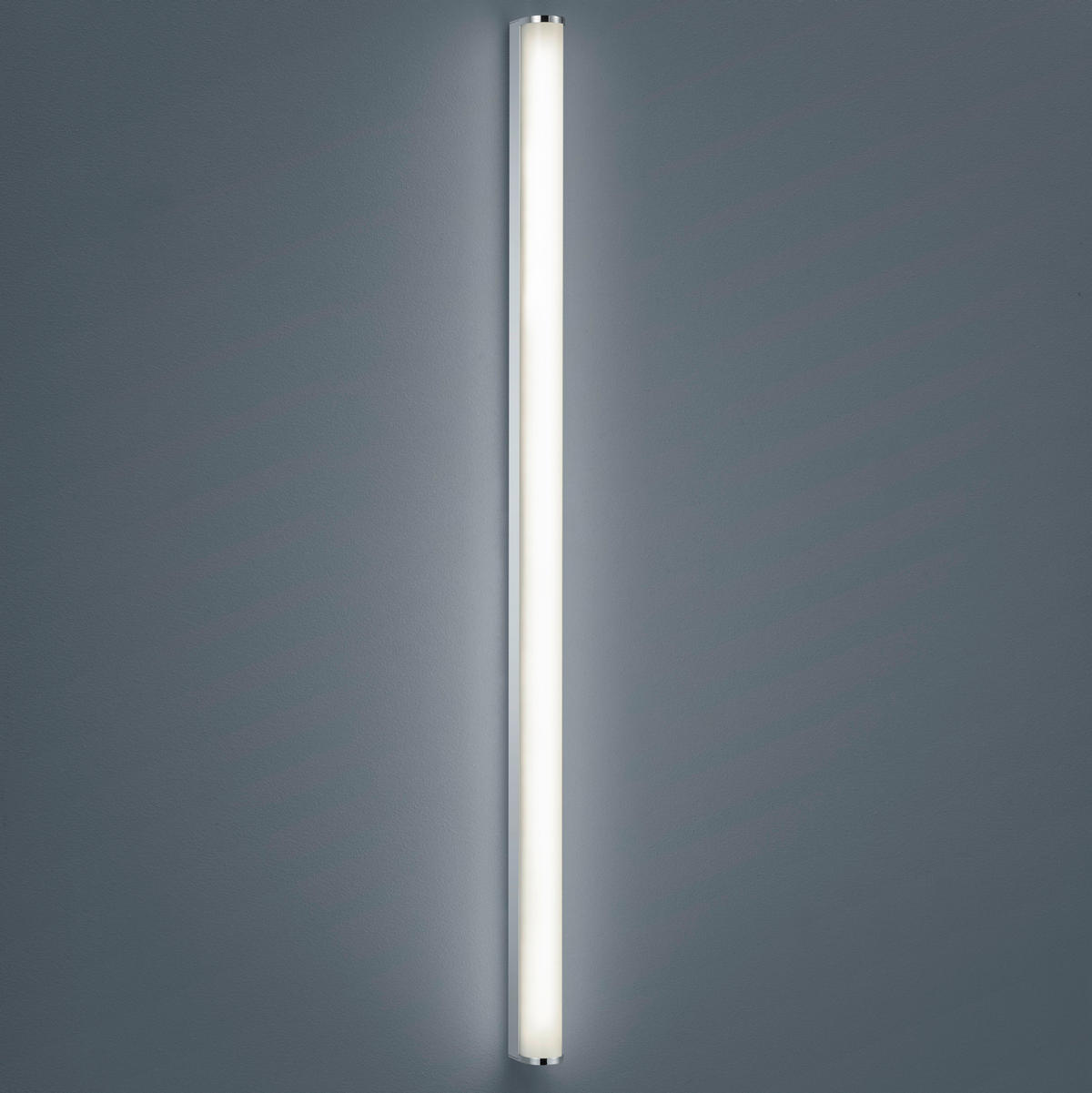 SPIEGELLEUCHTE Ponto 5/120/7 cm   - Chromfarben, Design, Kunststoff/Metall (5/120/7cm) - Helestra