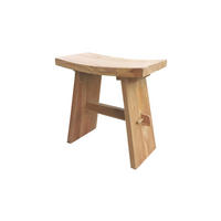 GARTENHOCKER  - Naturfarben, Design, Holz (45/45/25cm) - Livetastic