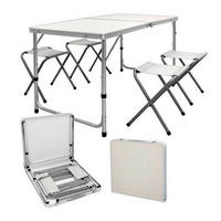 VRTNI SET   metal, plastika  siva, bijela  - bijela/siva, Basics, metal/plastika (120/60/70cm)