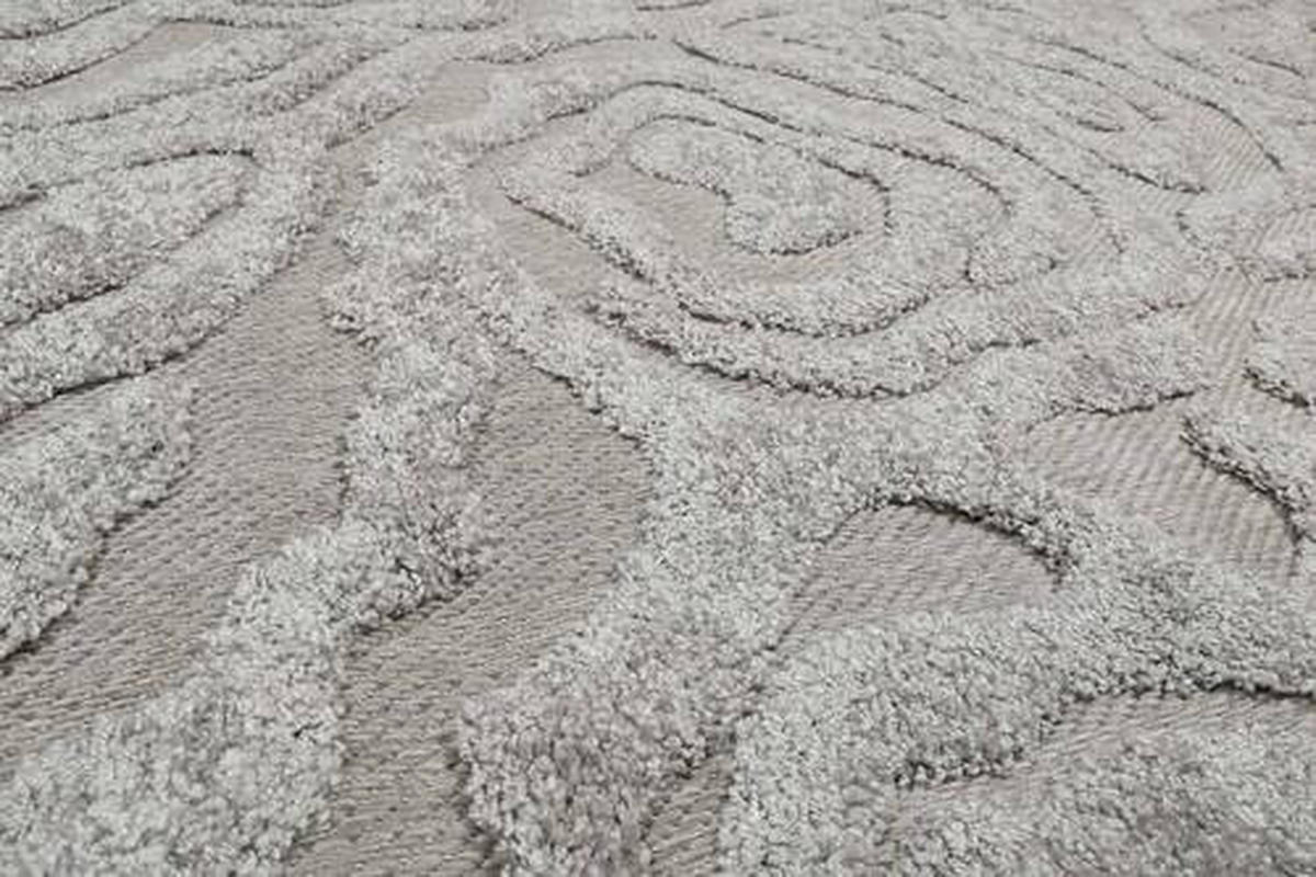 OUTDOORTEPPICH 160/225 cm Soul Jack Grau  - Grau, KONVENTIONELL, Textil (160/225cm) - Esprit