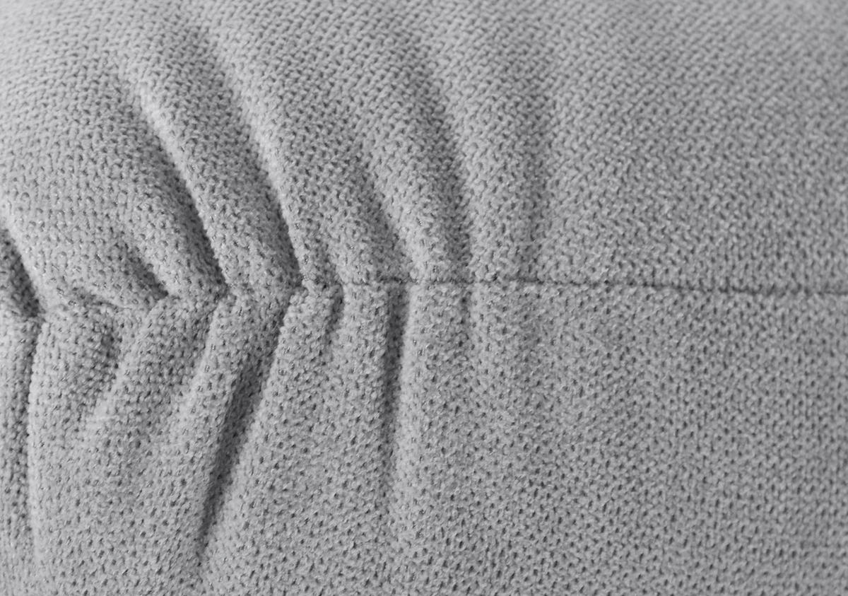 BÄDDSOFFA i flatväv grå  - bokfärgad/grå, Design, trä/textil (200/75/92cm) - Livetastic