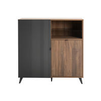 VISOKA KOMODA,  - Design, kovina/umetna masa (120/121cm) - Carryhome