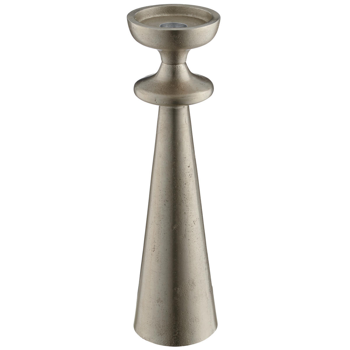TEELICHTHALTER  - Silberfarben, Basics, Metall (8,5/31/8,5cm) - Ambia Home