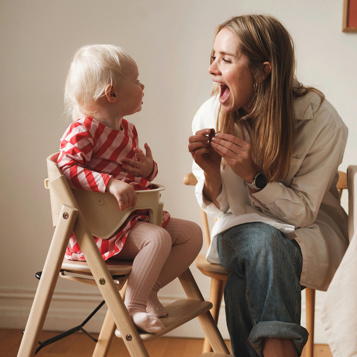HOCHSTUHLBÜGEL Kaos  - Salbeigrün, Basics, Kunststoff (26/21,50cm)