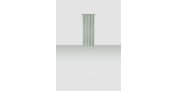 FERTIGVORHANG blickdicht  - Türkis/Blau, Basics, Textil (140/255cm) - Novel