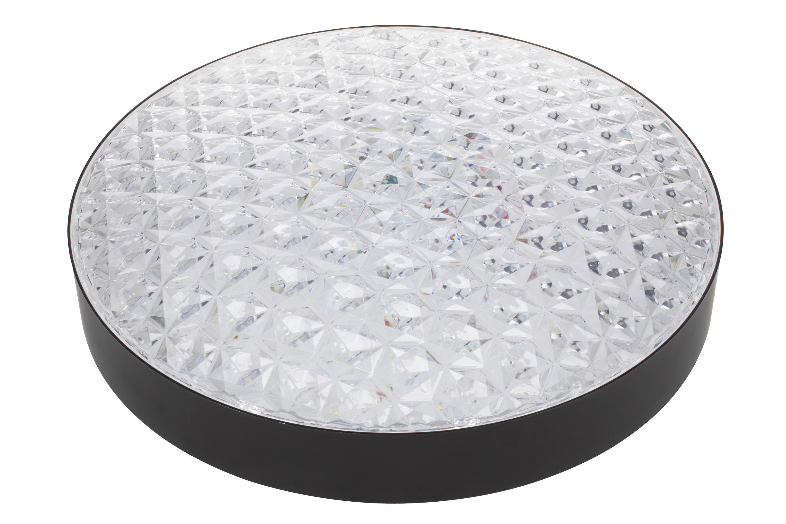LED-TAKLAMPA 30 W 50/12 cm  - klar/svart, Trend, plast (50/12cm) - Novel