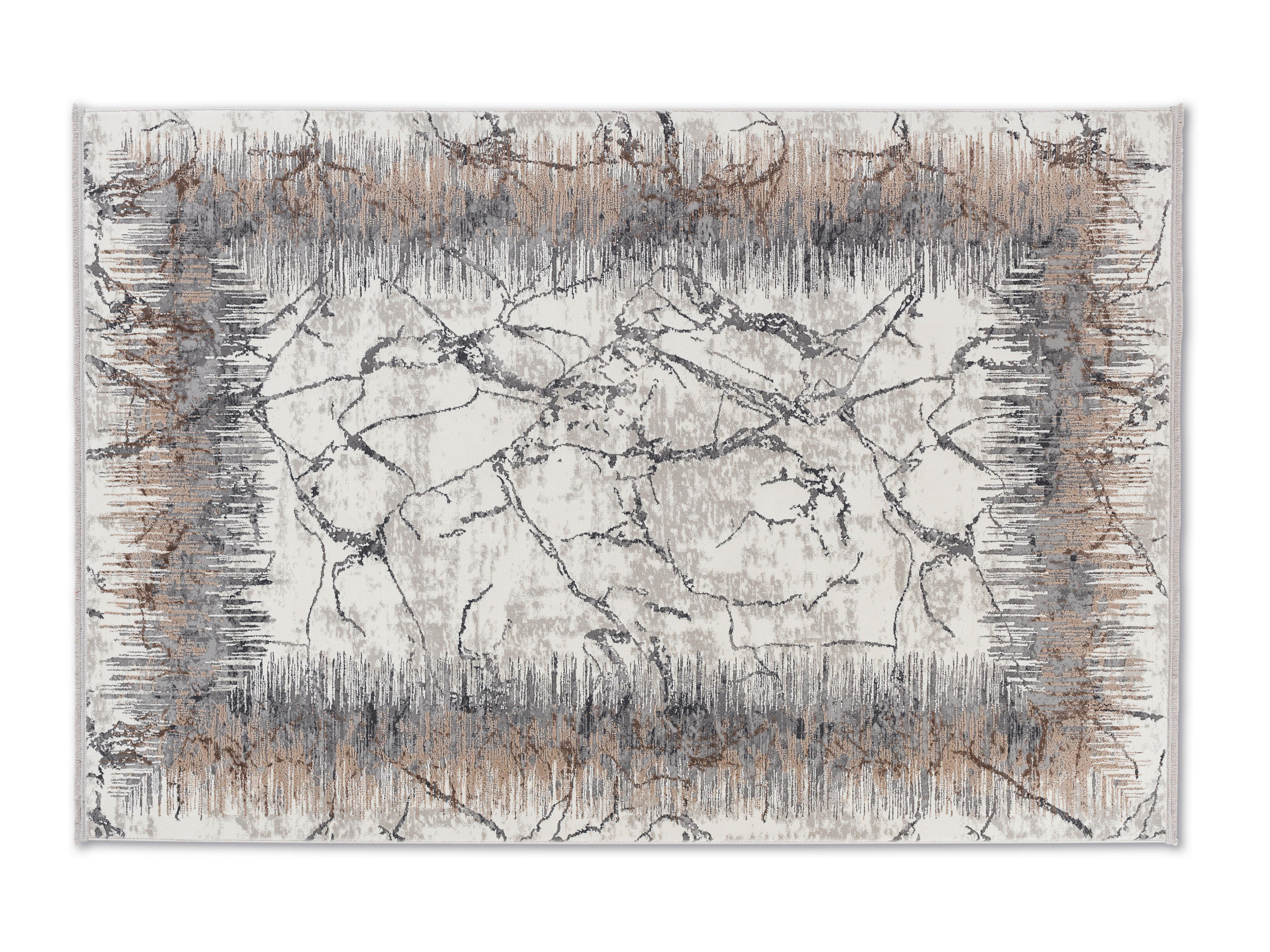 WEBTEPPICH 160/230 cm Creme, Beige  - Beige/Creme, Design, Textil (160/230cm) - Novel