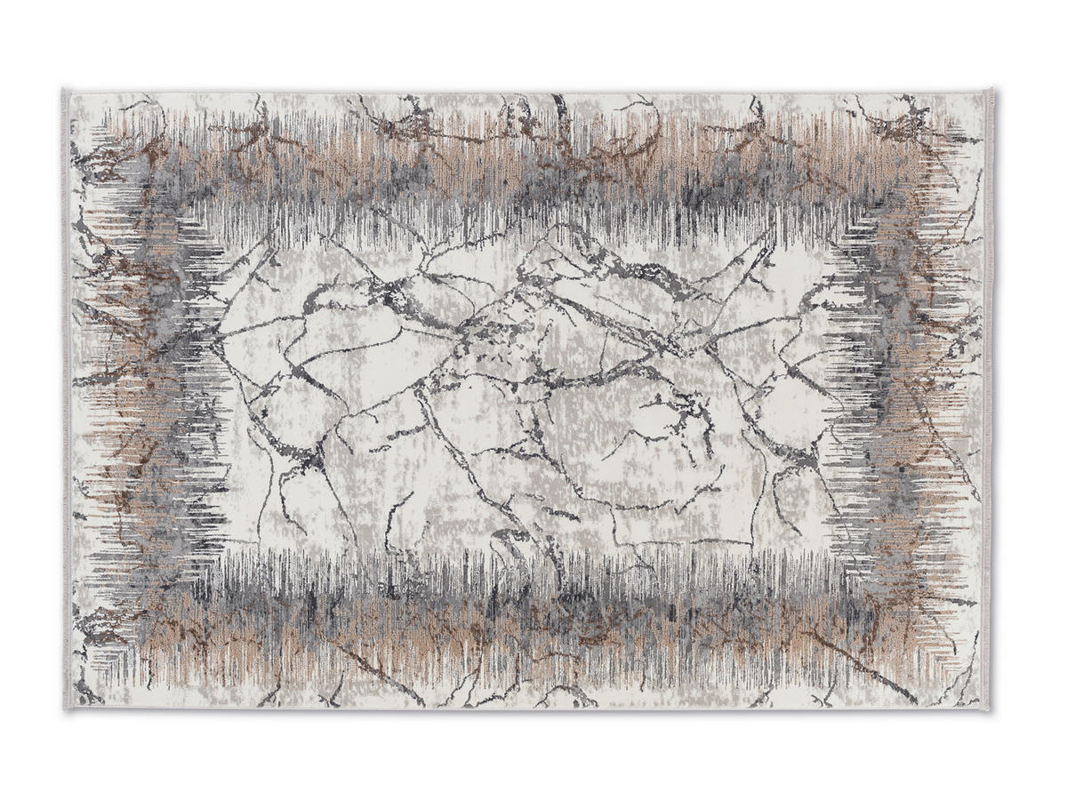 WEBTEPPICH 133/190 cm Creme, Beige  - Beige/Creme, Design, Textil (133/190cm) - Novel