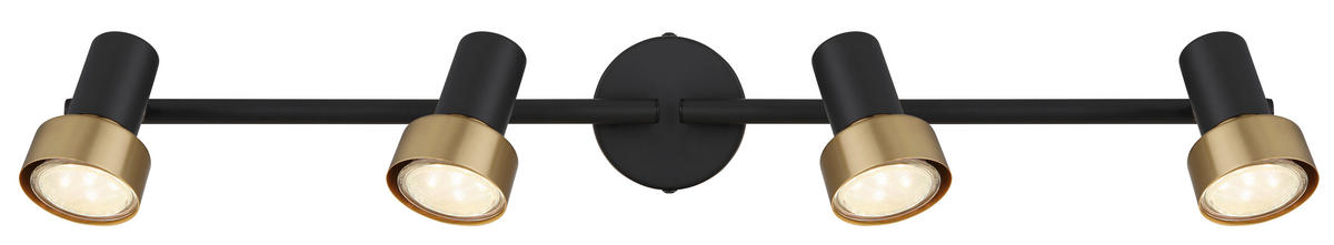 STRAHLER - Chromfarben/Goldfarben, Konventionell, Metall (60/8,5/13,5cm) - Globo