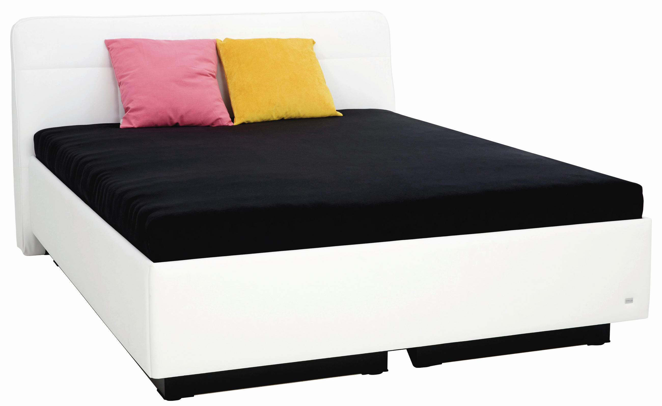 POLSTERBETT 160/200 cm  in Weiss  - Weiss, Konventionell, Holzwerkstoff/Textil (160/200cm) - RUF Betten