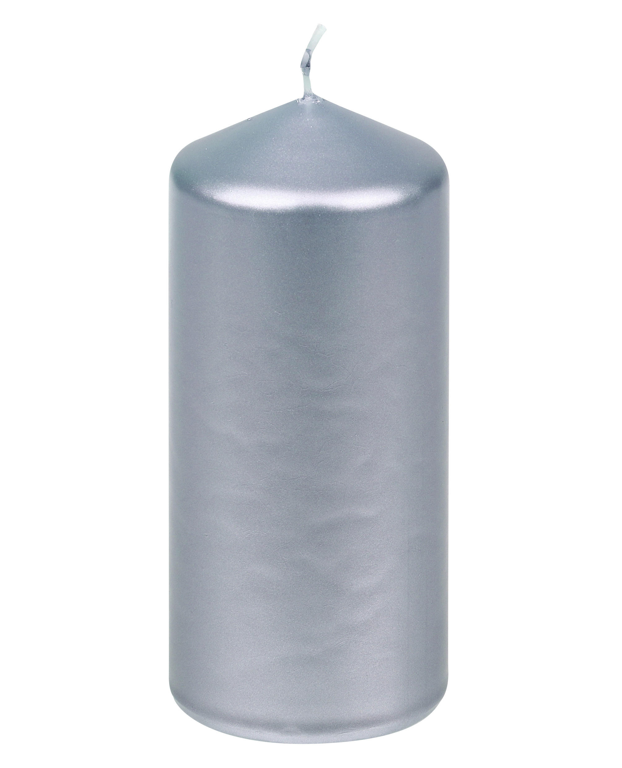 STUMPENKERZE 5,7/13,0 cm  - Hellblau, KONVENTIONELL, Paraffin (5,7/13,0cm)