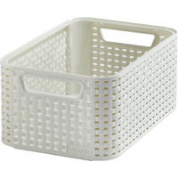 UNIVERZÁLNY KOŠÍK béžová - béžová, Basics, plast (28,3/19.3/13cm)