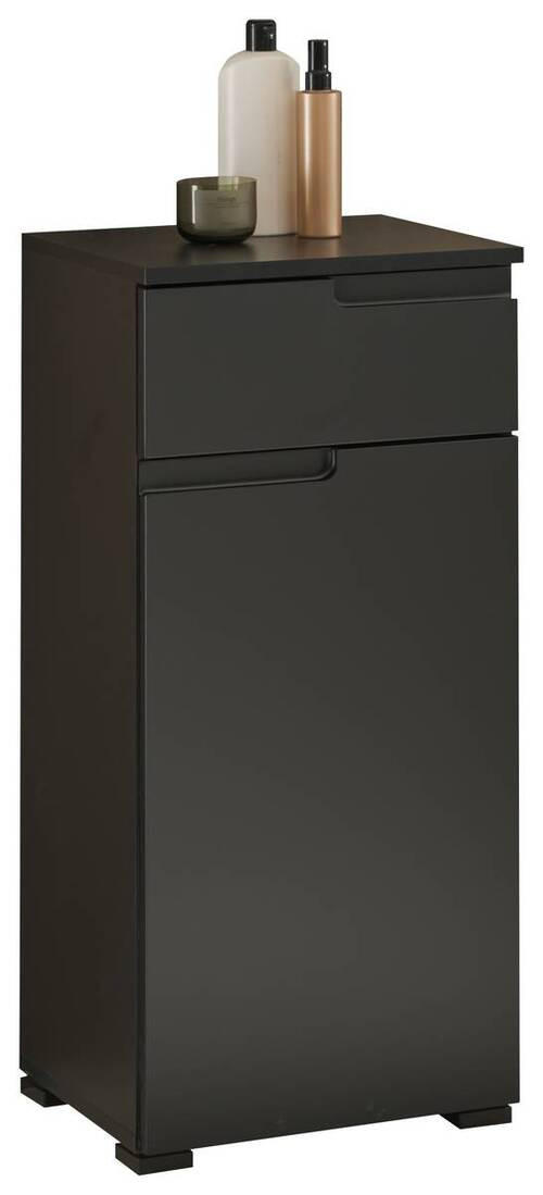 UNTERSCHRANK in - Schwarz, Modern, Holzwerkstoff/Kunststoff (40/85/32cm) - MID.YOU