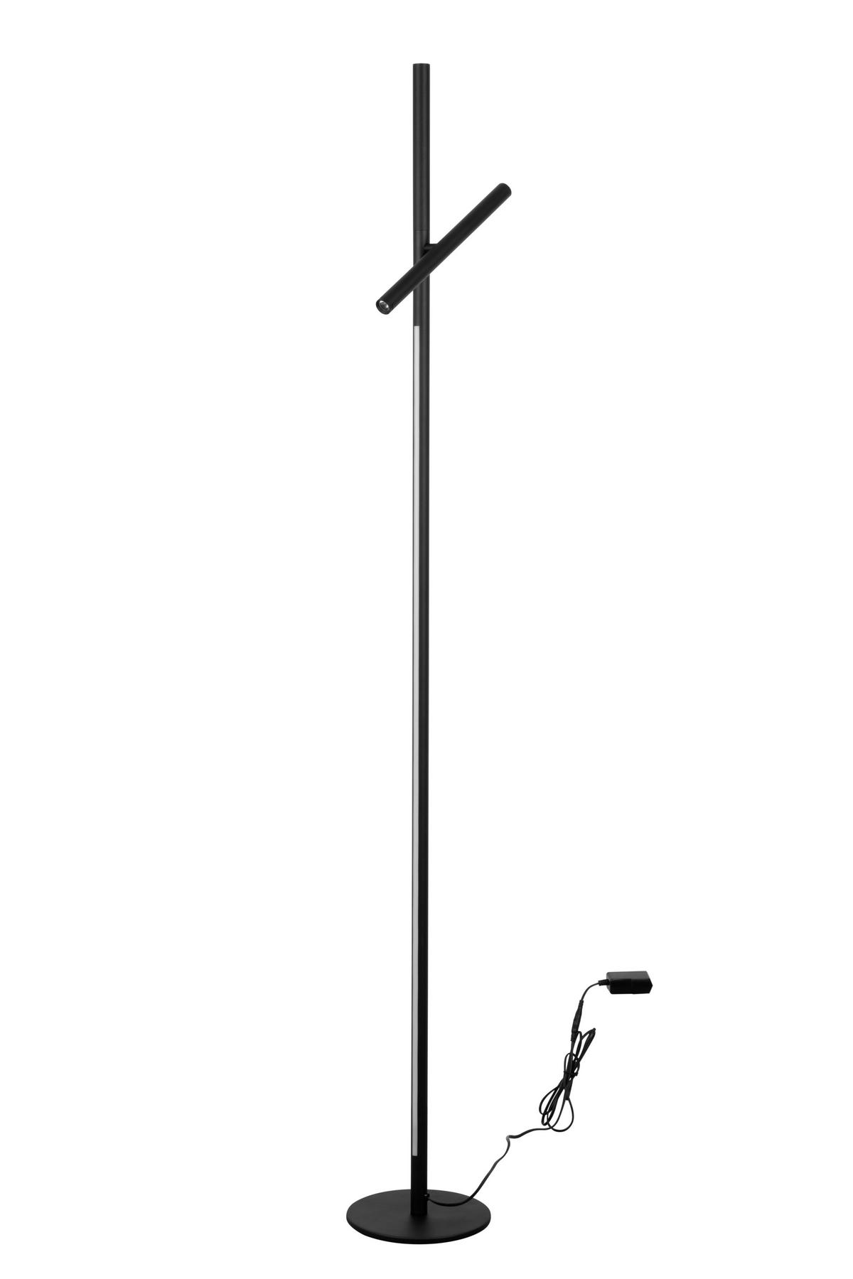 Lampadar Cu Led 22/172,5 cm    - negru, Design, plastic/metal (22/172,5cm) - Dieter Knoll