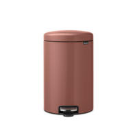 TRETEIMER 20 l  Metall  - Taupe/Anthrazit, Basics, Kunststoff/Metall (29/46,7/38cm) - Brabantia